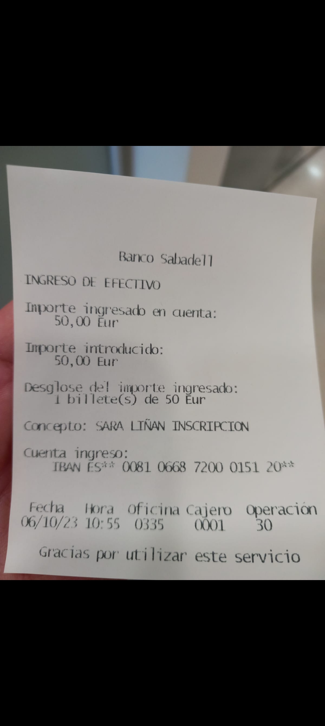 Resguardo Pago Matrícula