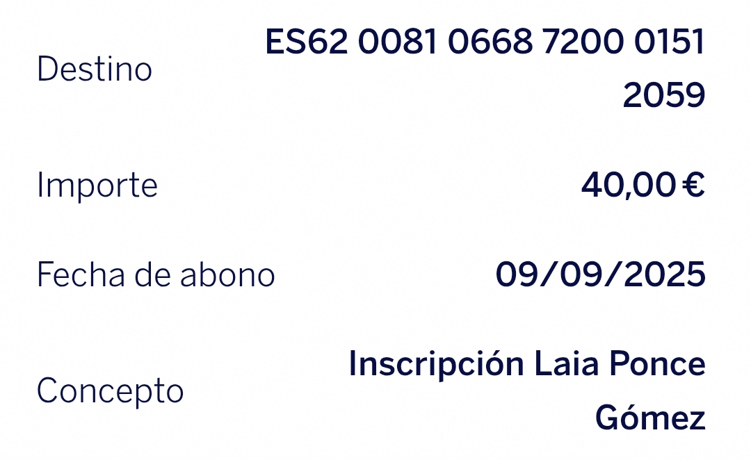 Adjuntar copia del resguardo del ingreso bancario