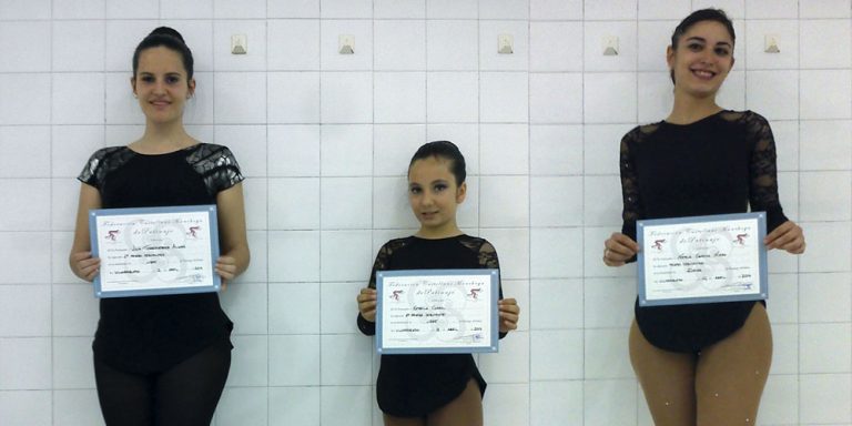 Tres patinadoras de Guadalajara superan sus pruebas de debutantes